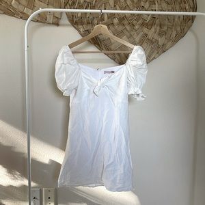 VICI White Babydoll Dress